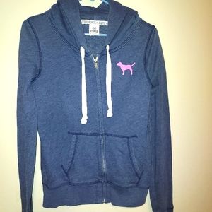 VS PINK! Zip Up Hoodie